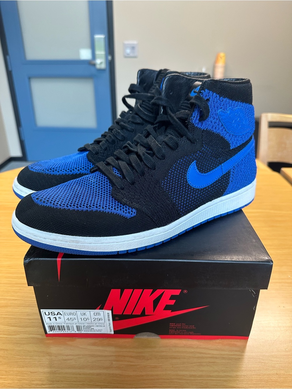 Jordan 1 Retro High Flyknit ‘Royal’